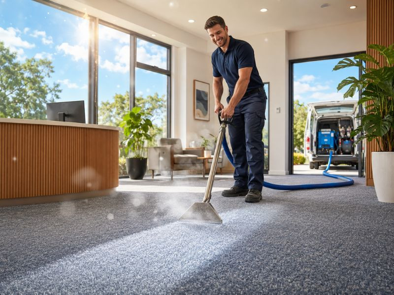 Commercial Carpet Cleaning in Perth: Why Businesses Need Regular Deep Cleaning