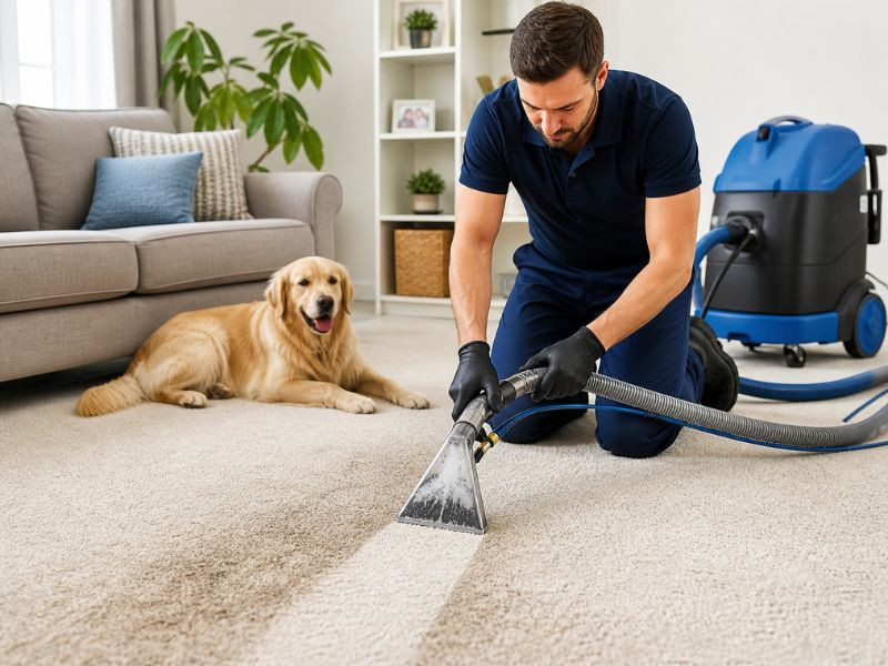 How to Remove Pet Urine Smell from Carpet Permanently