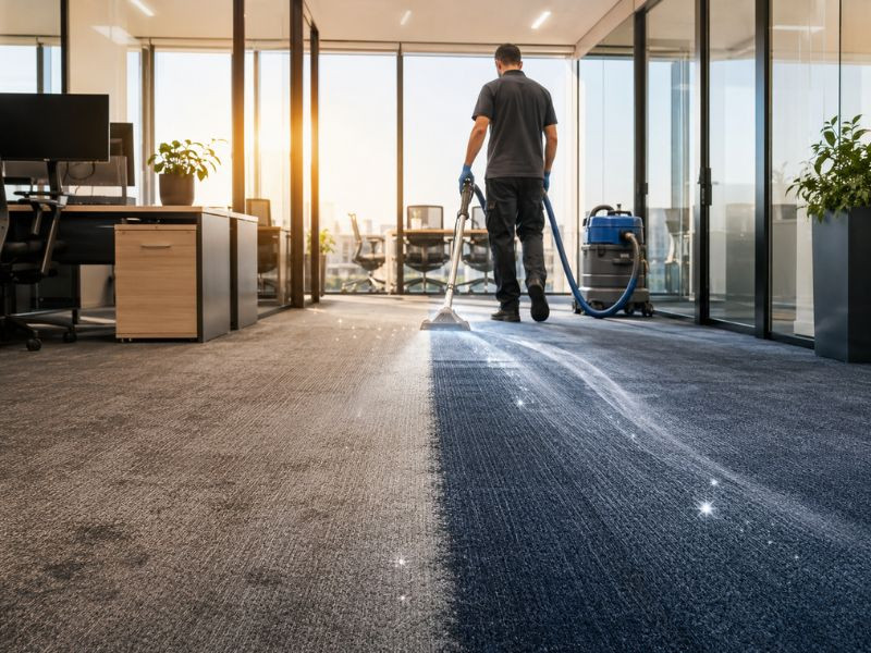 Office Carpet Cleaning in Perth: Improving Workplace Hygiene and Presentation